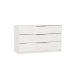 DRAWER Συρταριέρα με 3 Συρτάρια, Απόχρωση Άσπρο - Image 2