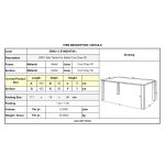 BRIO Slat Τραπέζι-Pro Κήπου - Βεράντας, Μέταλλο Βαφή Cool Grey 4C - Image 3