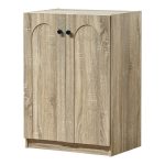 Παπουτσοθήκη-ντουλάπι Ambera pakoworld σε sonoma απόχρωση 60x36.5x81.5εκ - Image 2