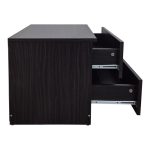 Κομοδίνο Athos pakoworld σε wenge απόχρωση 48x40x41.5εκ - Image 4