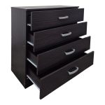 Συρταριέρα Athos pakoworld σε wenge απόχρωση 80x40x79εκ - Image 2