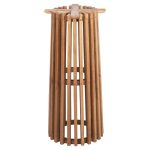 ΒΑΣΗ BAR STAND ΕΣΩΤ.ΧΩΡΟΥ ΜΕΣ.ΥΨΟΥΣ ΣΤΡΟΓΓΥΛΗ FRANTZ HM9857.11 MINDI ΞΥΛΟ ΣΕ ΦΥΣΙΚΟ Φ40x90Υεκ.