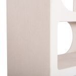 ΒΙΒΛΙΟΘΗΚΗ ΣΕΙΡΑ SANTORINI HM18062 MDF ΣΕ ΥΠΟΛΕΥΚΟ ΧΡΩΜΑ 80x38x180Yεκ. - Image 6