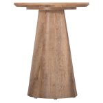 ΒΟΗΘΗΤΙΚΟ ΤΡΑΠΕΖΑΚΙ KARAN HM18029 MDF ΣΕ ΦΥΣΙΚΟ ΧΡΩΜΑ ΞΥΛΟΥ Φ45x56,5Υεκ - Image 3