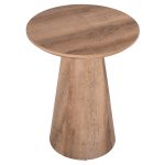 ΒΟΗΘΗΤΙΚΟ ΤΡΑΠΕΖΑΚΙ KARAN HM18029 MDF ΣΕ ΦΥΣΙΚΟ ΧΡΩΜΑ ΞΥΛΟΥ Φ45x56,5Υεκ - Image 4