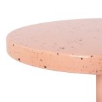 ΒΟΗΘΗΤΙΚΟ ΤΡΑΠΕΖΑΚΙ BOMBAY HM4251.08 ΜΕΤΑΛΛΟ ΣΕ ΣΟΜΟΝ ΜΕ ΠΟΥΑ ΕΠΙΦΑΝΕΙΑ Φ25,5x51Υεκ - Image 5