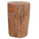 ΒΟΗΘΗΤΙΚΟ ΤΡΑΠΕΖΑΚΙ/ΣΚΑΜΠΟ TRONCO HM9374.21 ΞΥΛΟ TEAK--ΦΥΣΙΚΟ Φ30x45Υεκ. - Image 5