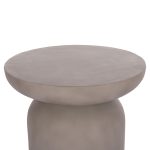 ΒΟΗΘΗΤΙΚΟ ΤΡΑΠΕΖΙ ANNA HM18160.03 FIBER CEMENT ΣΕ ΓΚΡΙ--Φ60x76Υεκ. - Image 4
