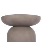 ΒΟΗΘΗΤΙΚΟ ΤΡΑΠΕΖΙ ANNA HM18160.03 FIBER CEMENT ΣΕ ΓΚΡΙ--Φ60x76Υεκ. - Image 6
