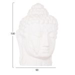 ΔΙΑΚΟΣΜΗΤΙΚΟ ΔΑΠΕΔΟΥ XXL ΚΕΦΑΛΙ ΒΟΥΔΑ HM4385.02 ΓΥΨΟΣ ΣΕ ΛΕΥΚΟ 90x90x100Υεκ. - Image 2