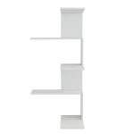 ΕΠΙΤΟΙΧΙΑ ΡΑΦΙΕΡΑ RORY HM8931.11 ΜΕΛΑΜΙΝΗ ΣΕ ΛΕΥΚΟ 22x51,5x109Υ εκ. - Image 3