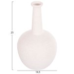 ΕΠΙΤΡΑΠΕΖΙΟ ΚΕΡΑΜΙΚΟ ΔΙΑΚΟΣΜΗΤΙΚΟ ELENDIL HM4593.01 ΥΠΟΛΕΥΚΟ ΚΡΥΣΤΑΛΛΙΚΟ Φ15x25Υεκ - Image 2