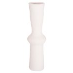 ΕΠΙΤΡΑΠΕΖΙΟ ΚΕΡΑΜΙΚΟ ΔΙΑΚΟΣΜΗΤΙΚΟ SCEPTER HM4637.01 ΚΡΥΣΤΑΛΛΙΚΟ ΥΠΟΛΕΥΚΟ Φ14x50Υεκ