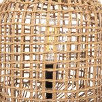 ΦΩΤΙΣΤΙΚΟ ΔΑΠΕΔΟΥ HM4359 ΜΕΤΑΛΛΟ-PAPER ROPE ΣΕ ΚΑΦΕ-2 ΛΑΜΠΕΣ Φ25x78,5Υεκ. - Image 6