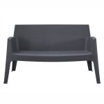 ΚΑΝΑΠΕΣ 2-ΘΕΣΙΟΣ ΠΟΛΥΠΡΟΠΥΛΕΝΙΟΥ SLEEK HM6366.10 ΧΡΩΜΑ ΓΚΡΙ 133x68x73Υεκ. - Image 3