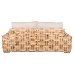 ΚΑΝΑΠΕΣ 2-ΘΕΣΙΟΣ TROPEL HM9809 ΞΥΛΟ MANGO-RATTAN ΦΥΣΙΚΟ-ΛΕΥΚΑ ΜΑΞΙΛΑΡΙΑ 192x88x70-85Υεκ. - Image 6