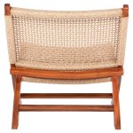 ΚΑΡΕΚΛΑ LOUNGE ΑΝΑΔΙΠΛΟΥΜΕΝΗ FERM HM9477.01 ΜΑΣΙΦ ΤΕΑΚ ME ΣΧΟΙΝΙ VIRO 65,5x80x67Υεκ - Image 6