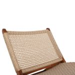 ΚΑΡΕΚΛΑ LOUNGE ΑΝΑΔΙΠΛΟΥΜΕΝΗ FERM HM9477.01 ΜΑΣΙΦ ΤΕΑΚ ME ΣΧΟΙΝΙ VIRO 65,5x80x67Υεκ - Image 7
