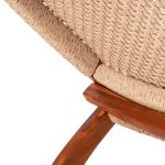 ΚΑΡΕΚΛΑ LOUNGE ΑΝΑΔΙΠΛΟΥΜΕΝΗ FERM HM9477.01 ΜΑΣΙΦ ΤΕΑΚ ME ΣΧΟΙΝΙ VIRO 65,5x80x67Υεκ - Image 9