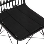 ΚΑΡΕΚΛΑ ΕΞ.ΧΩΡΟΥ ALLEGRA HM5453.12 ΜΕΤΑΛΛΟ-ΜΑΞΙΛΑΡΙ-WICKER ΜΑΥΡΟ 52x52x83,5Yεκ. - Image 8