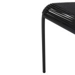 ΚΑΡΕΚΛΑ SUKI HM6053.02 ΜΕΤΑΛΛO KAI ΣΥΝΘΕΤΙΚΟ RATTAN ΣΕ ΜΑΥΡΟ 54x62x80Υεκ - Image 10