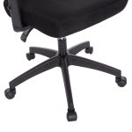 ΚΑΡΕΚΛΑ ΓΡΑΦΕΙΟΥ MEXER HM1195.01 ΜΑΥΡΟ MESH-PP ΒΑΣΗ 68x70x136Υεκ. - Image 10