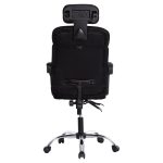 ΚΑΡΕΚΛΑ ΓΡΑΦΕΙΟΥ CRONER HM1196.01 ΜΑΥΡΟ MESH-ΜΕΤΑΛ.ΒΑΣΗ 58x99x120Υεκ. - Image 7