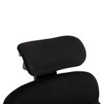 ΚΑΡΕΚΛΑ ΓΡΑΦΕΙΟΥ CRONER HM1196.01 ΜΑΥΡΟ MESH-ΜΕΤΑΛ.ΒΑΣΗ 58x99x120Υεκ. - Image 8