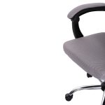 ΚΑΡΕΚΛΑ ΓΡΑΦΕΙΟΥ CRONER HM1196.02 ΓΚΡΙ MESH-ΜΕΤΑΛ.ΒΑΣΗ 58x67x124Υεκ. - Image 10