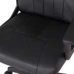 ΚΑΡΕΚΛΑ ΓΡΑΦΕΙΟΥ NIM HM1200.01 ΜΑΥΡΟ PVC-ΜΑΥΡΟΣ ΣΚΕΛΕΤΟΣ & ΒΑΣΗ 58x65x100Υεκ - Image 8
