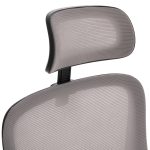 ΚΑΡΕΚΛΑ ΓΡΑΦΕΙΟΥ BLAZER HM1205.05 ΓΚΡΙ MESH-ΜΑΥΡΟΣ ΣΚΕΛΕΤΟΣ 60x58x110-130Υεκ. - Image 7
