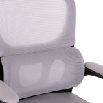 ΚΑΡΕΚΛΑ ΓΡΑΦΕΙΟΥ BASTON HM18236.02 ΓΚΡΙ MESH & ΜΑΥΡΟ PP ΣΚΕΛΕΤΟΣ 64x60x127Υεκ. - Image 8
