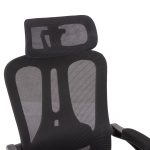 ΚΑΡΕΚΛΑ ΓΡΑΦΕΙΟΥ BARNET HM18258.01 ΜΑΥΡΟ MESH-ΜΑΥΡΟΣ ΣΚΕΛΕΤΟΣ NYLON 61x62x123Υ - Image 7