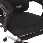 ΚΑΡΕΚΛΑ ΓΡΑΦΕΙΟΥ BARNET HM18258.01 ΜΑΥΡΟ MESH-ΜΑΥΡΟΣ ΣΚΕΛΕΤΟΣ NYLON 61x62x123Υ - Image 8