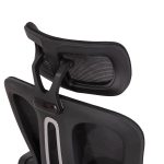 ΚΑΡΕΚΛΑ ΓΡΑΦΕΙΟΥ BARNET HM18258.01 ΜΑΥΡΟ MESH-ΜΑΥΡΟΣ ΣΚΕΛΕΤΟΣ NYLON 61x62x123Υ - Image 9