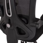 ΚΑΡΕΚΛΑ ΓΡΑΦΕΙΟΥ BARNET HM18258.01 ΜΑΥΡΟ MESH-ΜΑΥΡΟΣ ΣΚΕΛΕΤΟΣ NYLON 61x62x123Υ - Image 10