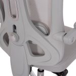 ΚΑΡΕΚΛΑ ΓΡΑΦΕΙΟΥ BARNET HM18258.02 ΓΚΡΙ MESH-ΓΚΡΙ ΣΚΕΛΕΤΟΣ NYLON 61x62x123Υ - Image 10