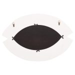 ΚΑΘΡΕΠΤΗΣ ΤΟΙΧΟΥ ΣΕΙΡΑ SANTORINI HM4529 MDF ΥΠΟΛΕΥΚΟ-ΔΙΑΚΟΣΜΗΣΗ ΣΕ ΜΠΕΖ 81x1,8x54Υεκ. - Image 6