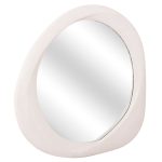ΚΑΘΡΕΠΤΗΣ ΤΟΙΧΟΥ ΟΒΑΛ ΣΕΙΡΑ SANTORINI HM4511 MDF ΣΕ ΥΠΟΛΕΥΚΟ 82x3,5x74Υεκ - Image 3
