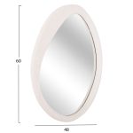 ΚΑΘΡΕΠΤΗΣ ΤΟΙΧΟΥ ΟΒΑΛ ΣΕΙΡΑ SANTORINI HM4514 MDF ΣΕ ΥΠΟΛΕΥΚΟ 48x3,2x60Υεκ - Image 2