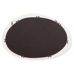 ΚΑΘΡΕΠΤΗΣ ΤΟΙΧΟΥ ΟΒΑΛ ΣΕΙΡΑ SANTORINI HM4514 MDF ΣΕ ΥΠΟΛΕΥΚΟ 48x3,2x60Υεκ - Image 7