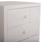 ΚΟΜΟΔΙΝΟ ΣΕΙΡΑ SANTORINI HM18047 MDF ΣΕ ΥΠΟΛΕΥΚΟ ΧΡΩΜΑ-3 ΣΥΡΤΑΡIA 48x38x55,5Υεκ. - Image 8