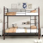 ΚΟΥΚΕΤΑ ΜΕ ΣΤΡΩΜΑΤΑ STOREY HM21334 ΜΕΤΑΛΛΟ & ΞΥΛΟ RUBBERWOOD--ΓΙΑ ΣΤΡΩΜΑΤΑ 90x190εκ. - Image 2