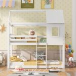 ΚΟΥΚΕΤΑ ΠΑΙΔΙΚΗ ΜΕ 2 ΣΤΡΩΜΑΤΑ HOOD HM21314.01 ΞΥΛΟ ΠΕΥΚΟΥ ΛΕΥΚΟ--ΣΤΡΩΜΑΤΑ 90x190εκ - Image 5