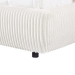 ΚΡΕΒΑΤΙ ΜΕ ΑΠΟΘ.ΧΩΡΟ KALLY HM729.03 ΜΠΕΖ FAUX FUR ΥΦΑΣΜΑ--ΓΙΑ ΣΤΡΩΜΑ 160x200εκ - Image 7