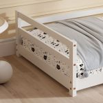 ΚΡΕΒΑΤΙ ΠΑΙΔΙΚΟ ΜΕ ΣΤΡΩΜΑ HOUSER HM21301 ΞΥΛΟ ΠΕΥΚΟΥ ΣΕ ΛΕΥΚΟ--ΣΤΡΩΜΑ 90x190εκ - Image 7