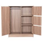 ΝΤΟΥΛΑΠΙ ΜΕ 4 ΑΠΟΘ.ΧΩΡΟΥΣ MATIN HM2479.02 SONAMA OAK ΜΕΛΑΜΙΝΗ 80x39,5x99,5Υεκ. - Image 6