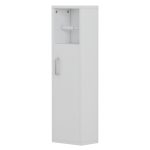 ΝΤΟΥΛΑΠΙ ΜΠΑΝΙΟΥ DAMIEN HM9025.12 ΜΕΛΑΜΙΝΗ ΛΕΥΚΗ 20x13x70Yεκ. - Image 4