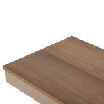 ΠΑΓΚΑΚΙ ΑΛΟΥΜΙΝΙΟΥ TAWNEE HM6040.04 ΣΑΜΠΑΝΙ-POLYWOOD ΚΑΘΙΣΜΑ ΦΥΣΙΚΟ 220x36x44,5Υεκ. - Image 7