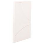 ΠΙΝΑΚΑΣ ΟΡΘΟΓΩΝΙΟΣ ΣΕΙΡΑ SANTORINI HM4509 MDF ΥΠΟΛΕΥΚΟ ΧΡΩΜΑ 60x4(πάχος)x80Υεκ. - Image 3